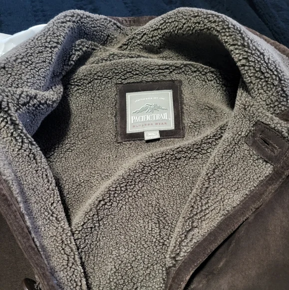 Pacific Trail Jackets Coats Pacific Trail Unisex Suede Coat
